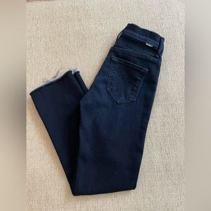 MOTHER Insider Crop Frey